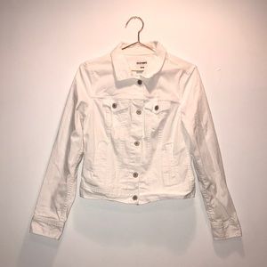White Denim Jacket